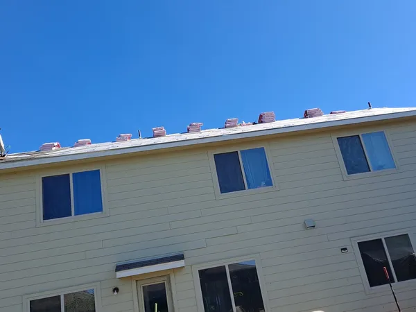 Two-story home re-roof